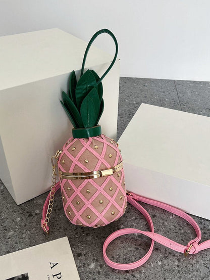 Women's Pineapple Crossbody Bag