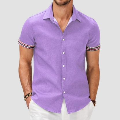 Men's Beach Short Sleeve Shirt