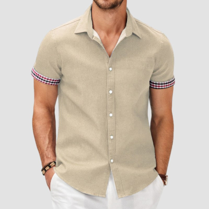 Men's Beach Short Sleeve Shirt