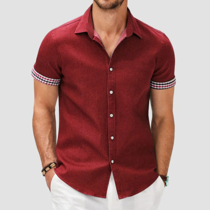 Men's Beach Short Sleeve Shirt