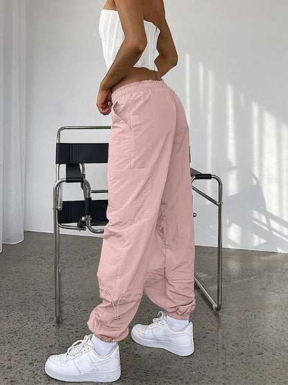 Drawstring Cargo Pants