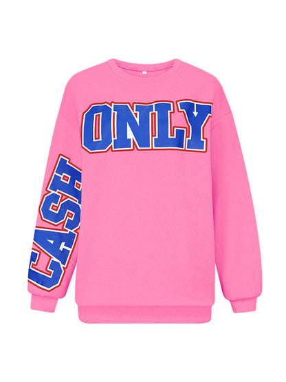 Letter Graphic Sweatshirt