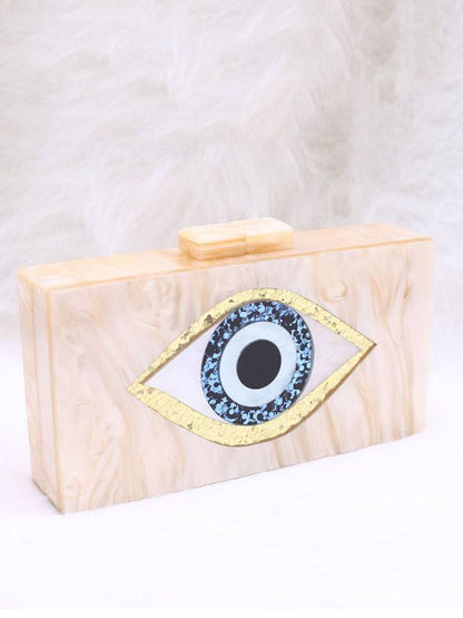 Women's Colorblock Eye Box Bag