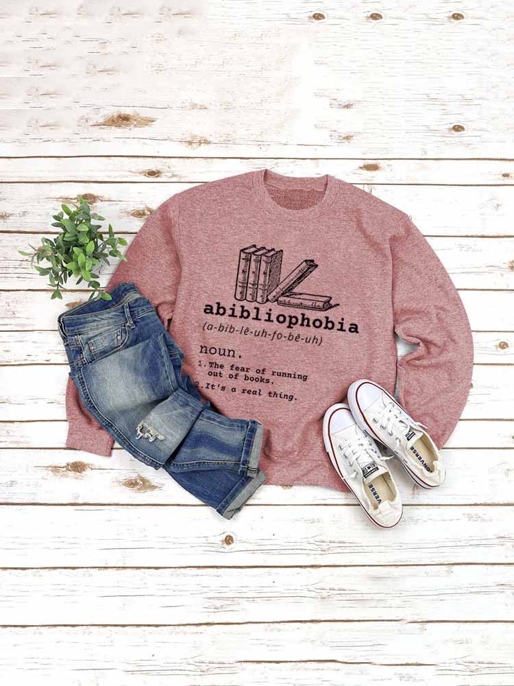 Abibliophobia Casual Sweatshirt