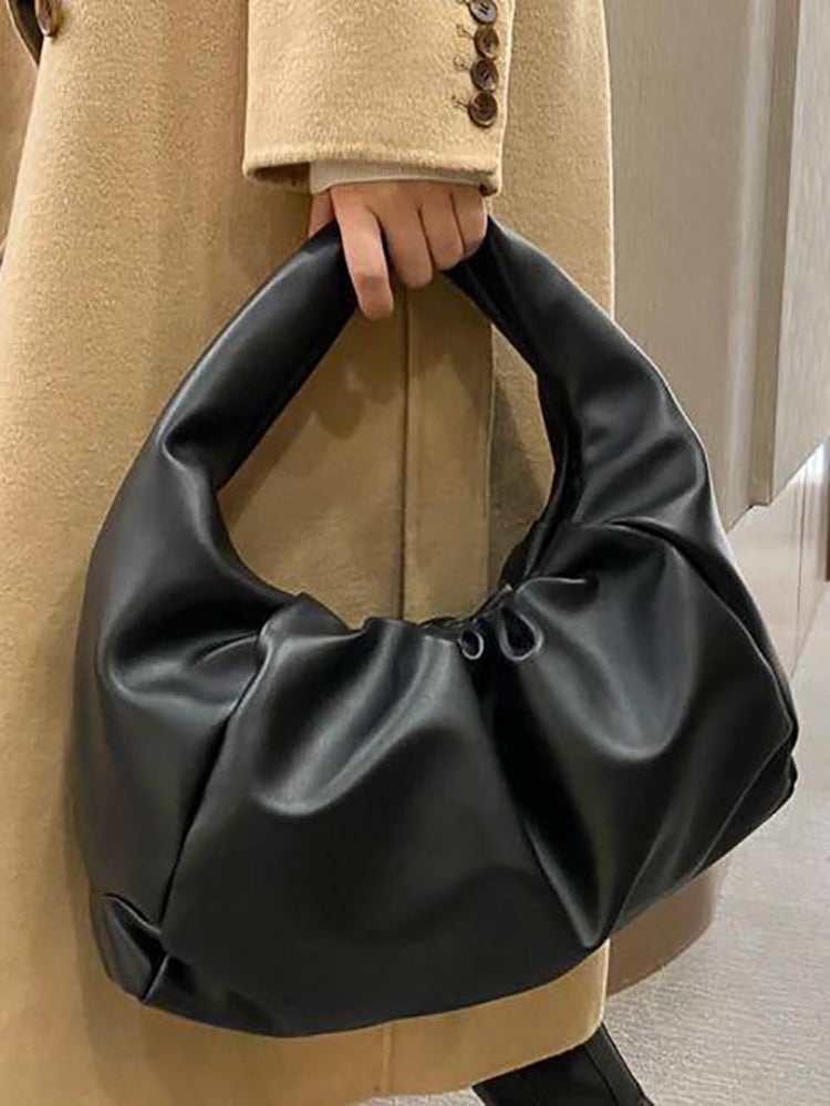 Women's Hobo Ruched Cloud Shoulder Bag