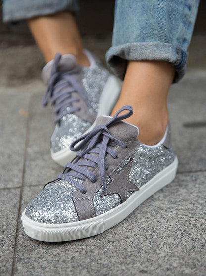 Star Leopard Casual Sneaker