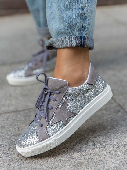 Star Leopard Casual Sneaker