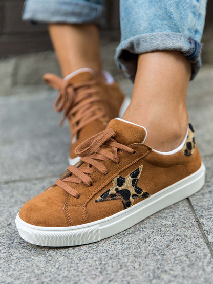 Star Leopard Casual Sneaker