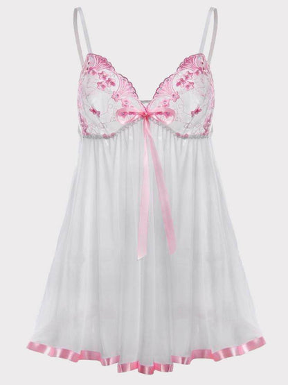 See Through Lace Babydoll Lingerie