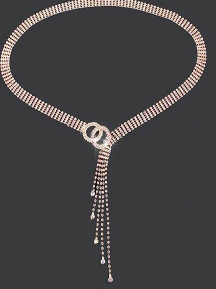 Women's Crystal Diamond Waist Chain