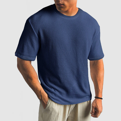 Men's Knit Textured T-Shirt