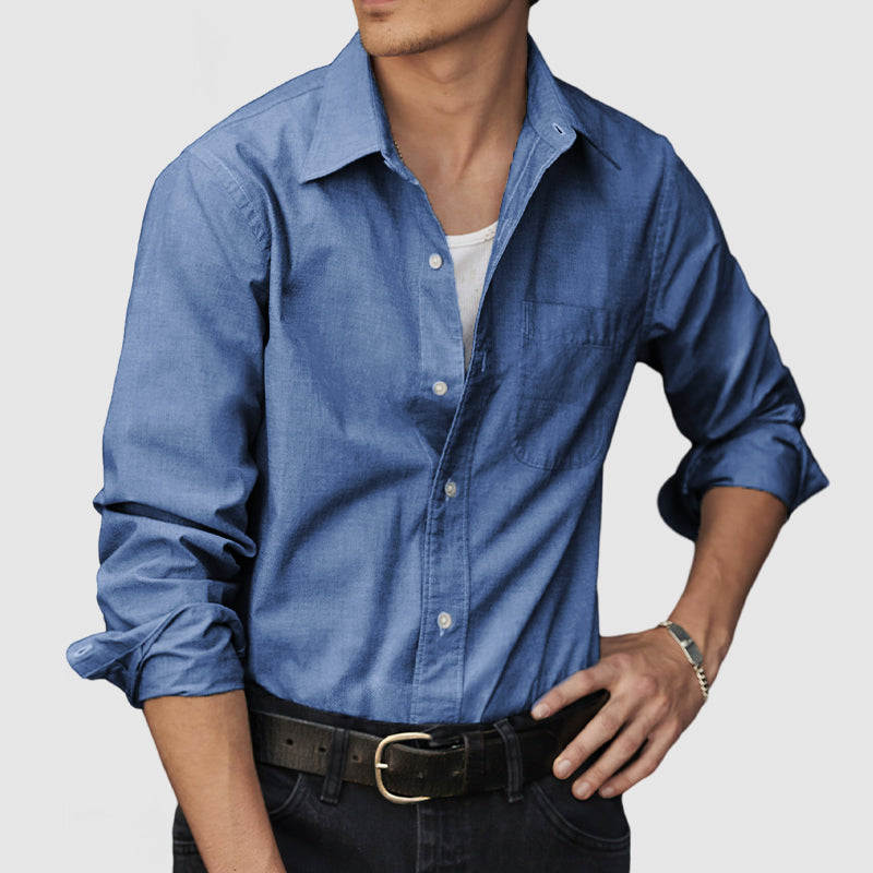 Men's Basic Premium Cotton Shirt