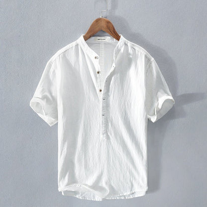 Men's Provence Linen Cotton Shirt