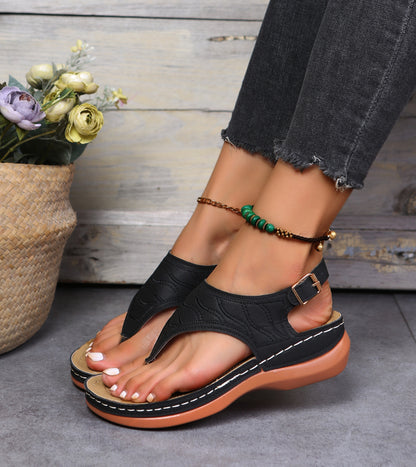 Women's Buckle Sandals