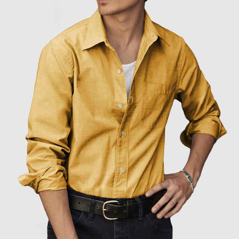 Men's Basic Premium Cotton Shirt