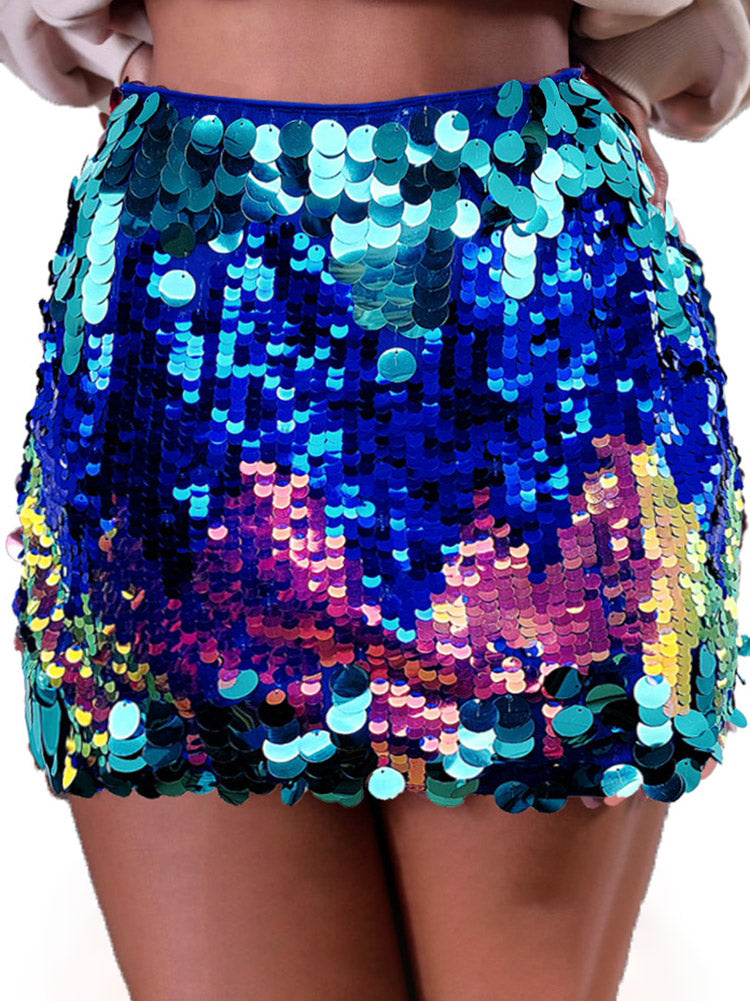 Women's Sequin Party Skirt