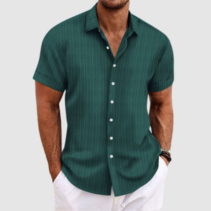 Men's Loose Short-Sleeved Shirt