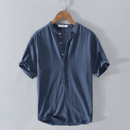 Men's Provence Linen Cotton Shirt