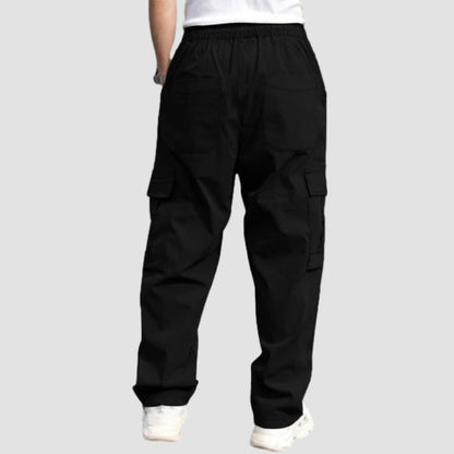 Men's Drawstring Waist Cargo Pants