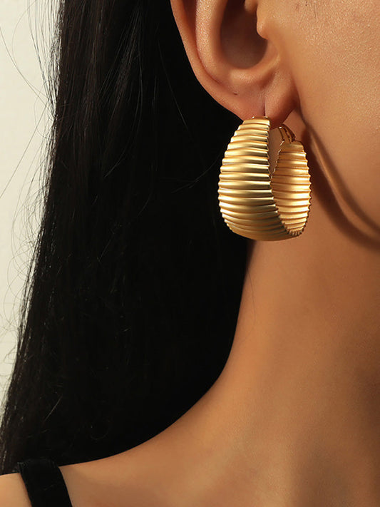 Women's Gold Hoop Earrings