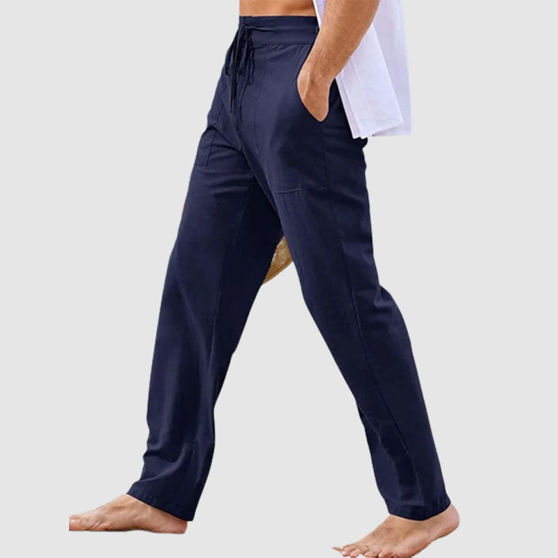 Men's Linen summer beach pants