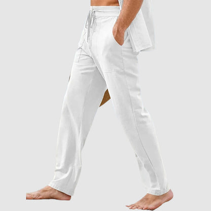 Men's Linen summer beach pants