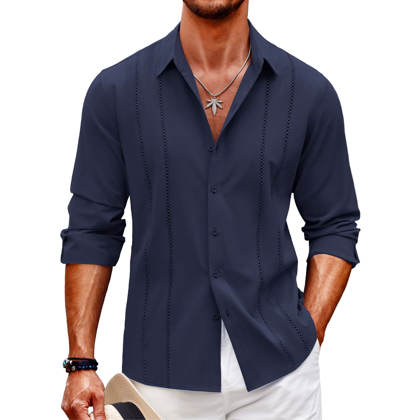 Men's Beach Linen Shirt