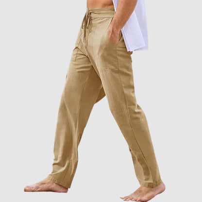 Men's Linen summer beach pants