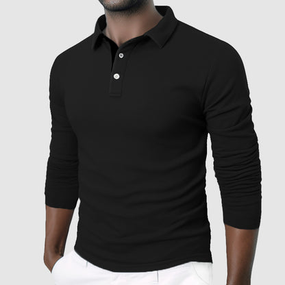 Men's Business Cotton Polo Shirt