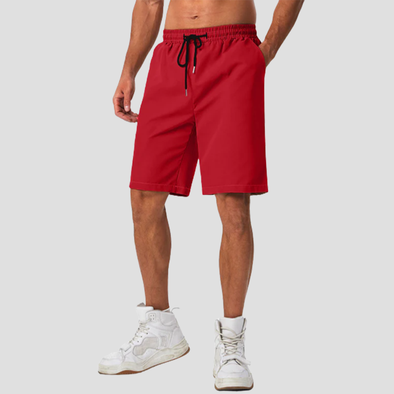 Men's Cotton Linen Casual Shorts