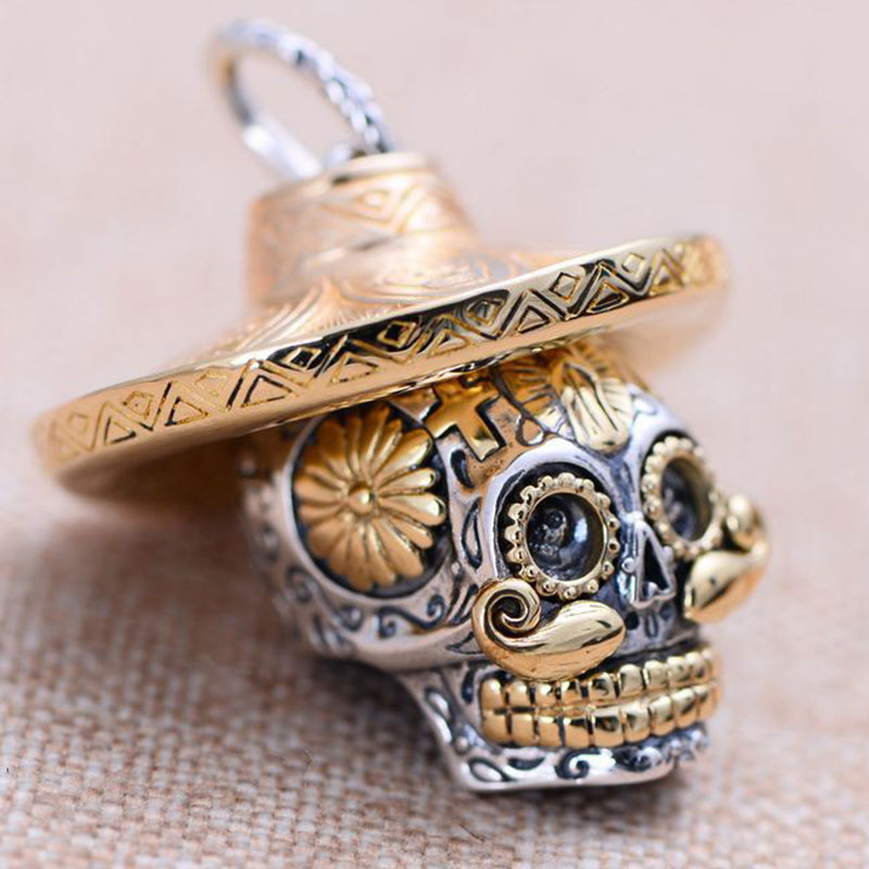 Men's skull pendant