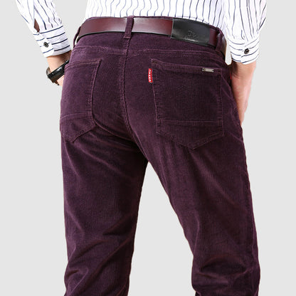 Men's Casual corduroy pants