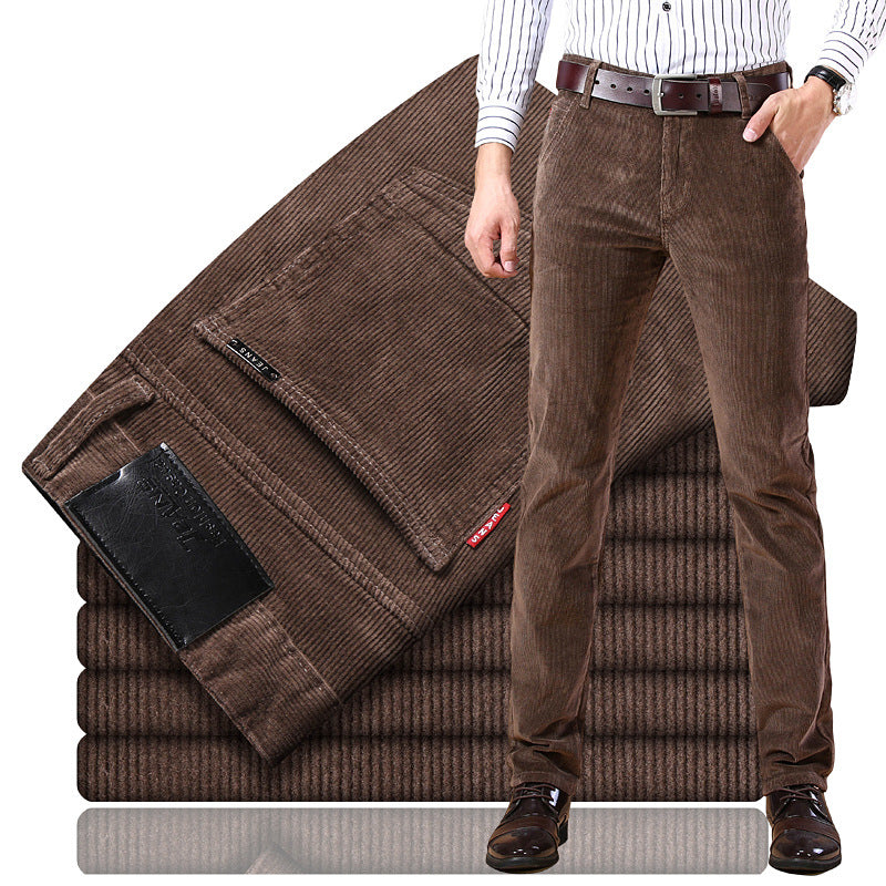 Men's Casual corduroy pants