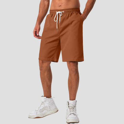 Men's Cotton Linen Casual Shorts