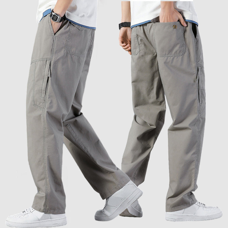 Men's Casual Multi-Pocket Work Pants