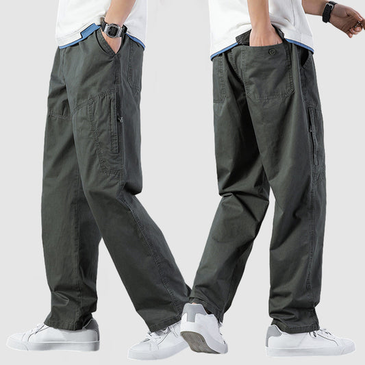 Men's Casual Multi-Pocket Work Pants