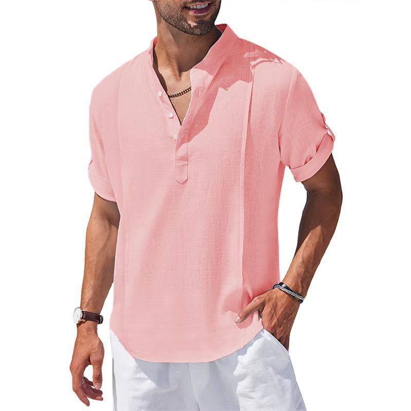 Men's Beach Short Sleeve T Shirt