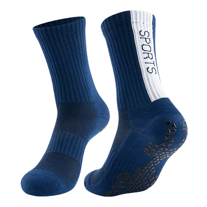 Men's soccer socks center hose dispensing non-slip basketball socks running socks