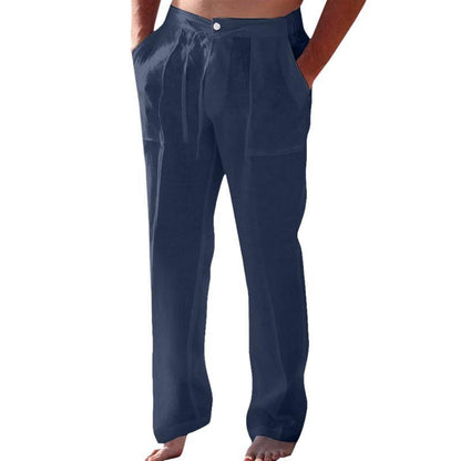 Men's Linen summer beach pants