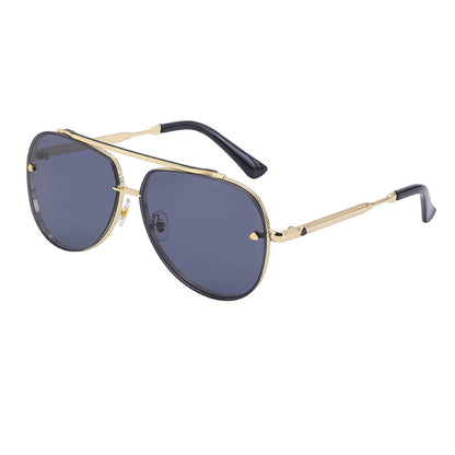 Men's Retro Diamond Cut Sunglasses