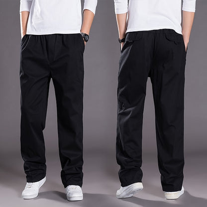 Men's Elastic Waist Straight