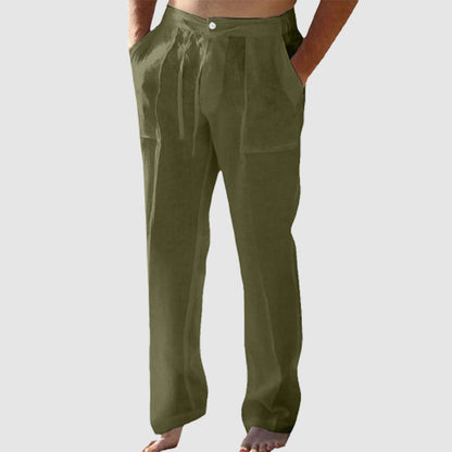 Men's Linen summer beach pants