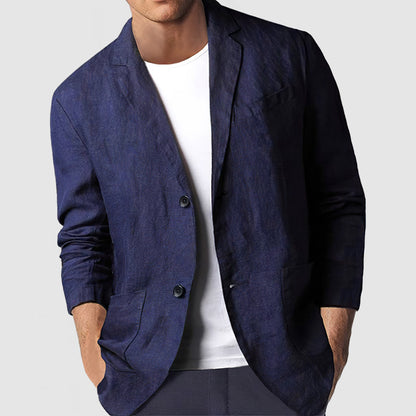 Men's Casual Cotton Blazer