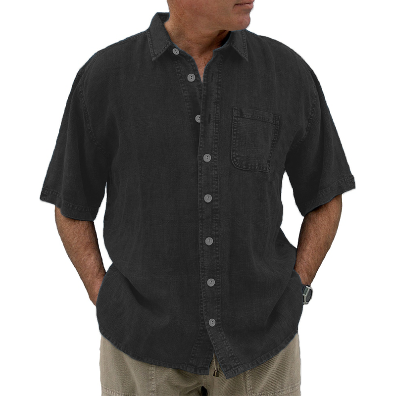 Men's Short Sleeve Pocket Shirt