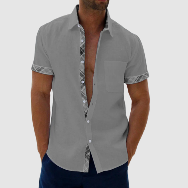 Men's Summer Linen Shirt