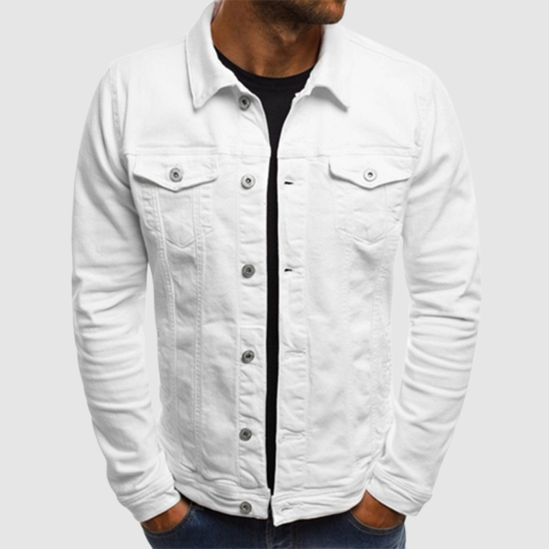 Men's Denim Jacket Casual Coat