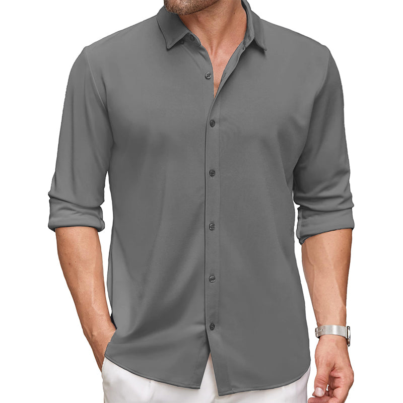 Men's Anti-Wrinkle Button Shirt