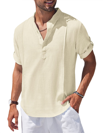 Men's Beach Short Sleeve T Shirt