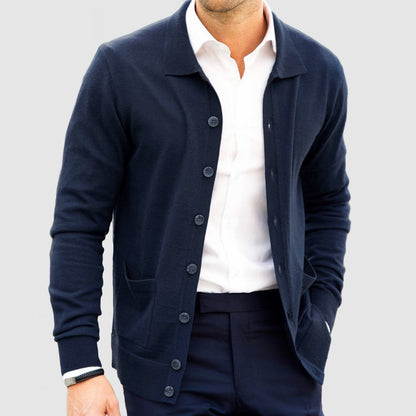 Men's Cashmere Outdoor Knit Cardigan