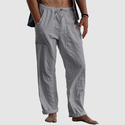 Men's Linen Beach Loose-Fitting Pants